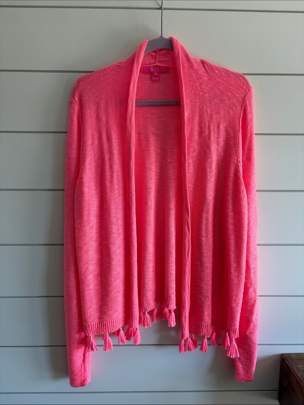 Lily Pulitzer Coral Pink Cardigan Size XXL